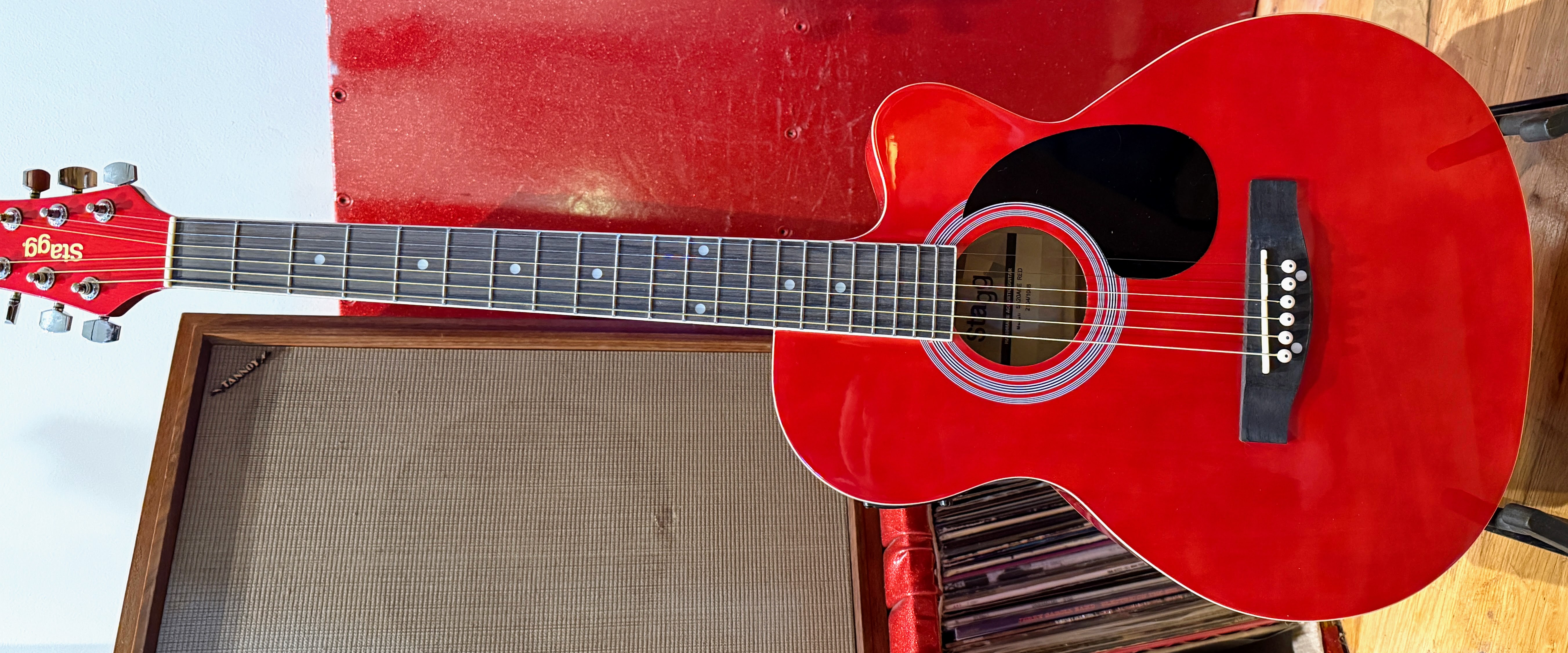 Stagg SA20ACE Red Acoustic Electric